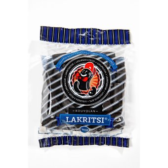 Салмиак и лакрица в одном кусочке Kouvolan Lakritsi 300 гр
