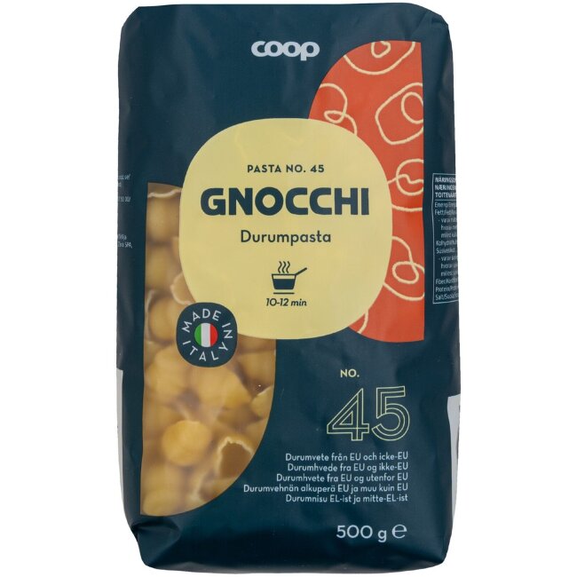 Паста гнокки Coop 500 гр