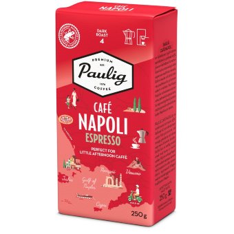 Кофе молотый Paulig Café Napoli эспрессо 250 гр