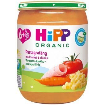 Hipp лапша с овощами и ветчиной, с 6 мес. 190 гр Hipp лапша с овощами и ветчиной, с 6 мес. 190 гр