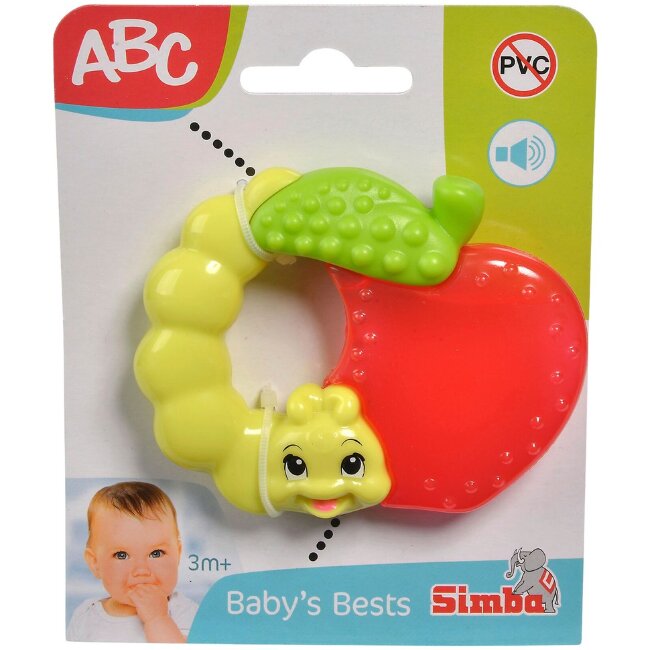 Охлаждающее фруктовое кольцо для жевания Simba ABC, 2 разных, продаются по отдельности Охлаждающее фруктовое кольцо для жевания Simba ABC, 2 разных, продаются по отдельности