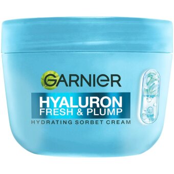 Увлажняющий крем-sorbet Garnier Hyaluron Fresh & Plump 85 гр Увлажняющий крем-sorbet Garnier Hyaluron Fresh & Plump 85 гр