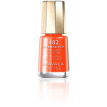 Лак для ногтей Mavala 482 Orange Pop 5 мл