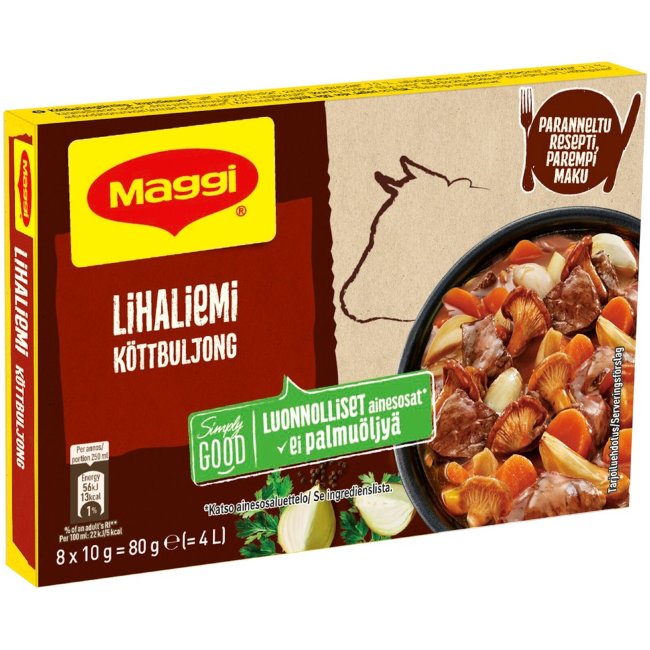 Бульонный кубик Maggi 80 гр (уп 8 шт)
