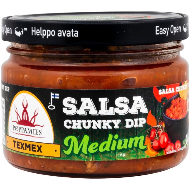 Сальса дип Poppamies Texmex средний 260 гр