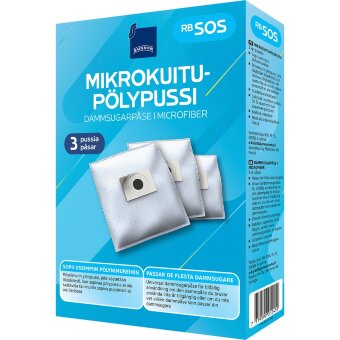 Мешок для пыли Rainbow RBSOS (уп 3 шт) универсальная модель мешка