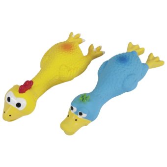 Игрушка для собак Camon из латекса курица / утка 19 см