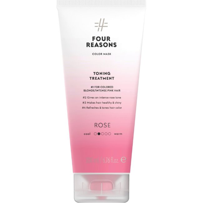 Тонирующая маска для волос Four Reasons Color Mask Rose 200 мл