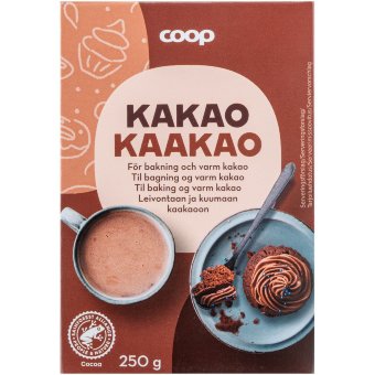 Какао без сахара Coop 250 гр