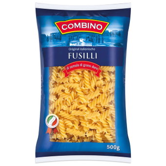 Макароны Combino Fusilli ( спиральки ) 500 гр Макароны Combino Fusilli ( спиральки ) 500 гр