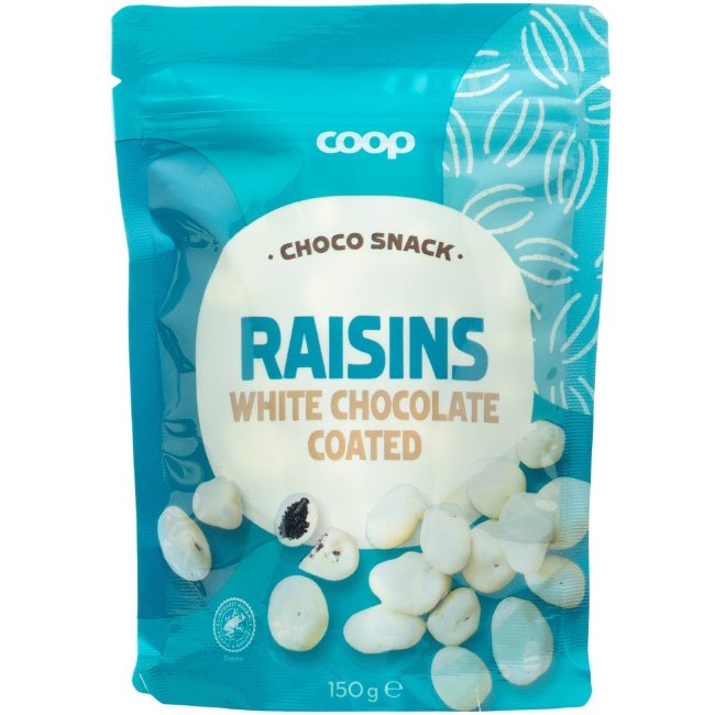 Изюм в белом шоколаде Coop 150 г