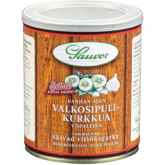 Огурцы с чесноком Sauvon 850/460 гр