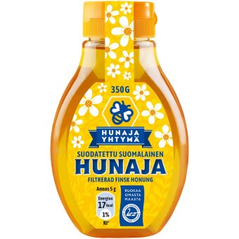 Фильтрованный финский мед Hunajayhtymä 350 гр