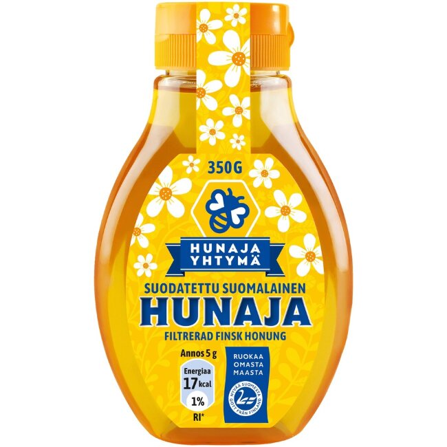 Фильтрованный финский мед Hunajayhtymä 350 гр