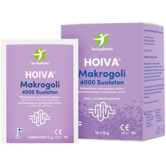 Terveyskaista HOIVA® Makrogoli 4000 без соли (уп 10 шт) 120 гр Terveyskaista HOIVA® Makrogoli 4000 без соли (уп 10 шт) 120 гр