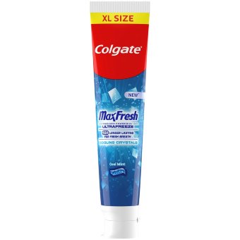 Зубная паста Colgate Max Fresh (взрывная мята) 125 мл