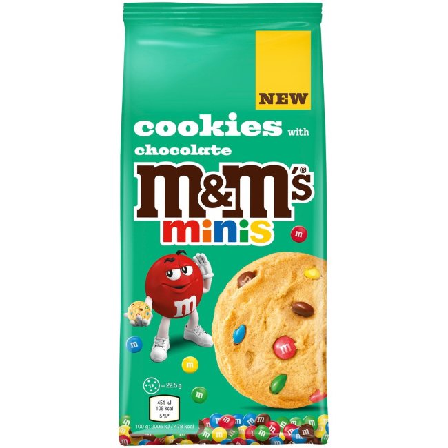 Печенье в шоколаде M&M’s 180 гр
