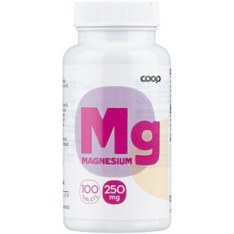 Магний для сердца и нервной системы 250 мг Coop 100 табл