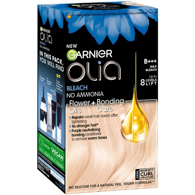 Окисляющая краска для волос Garnier OLIA DE B+++ MAX BLEACH