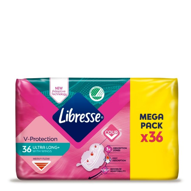 Прокладки гигиенические Libresse Ultra Long 36 шт