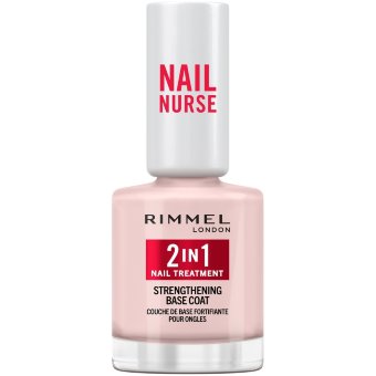 База и укрепитель для ногтей Rimmel Nail Nurse 2 в 1 12 мл