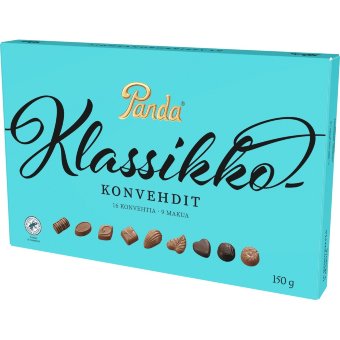 Набор шоколадных конфет Panda Klassikko 150 гр Набор шоколадных конфет Panda Klassikko 150 гр