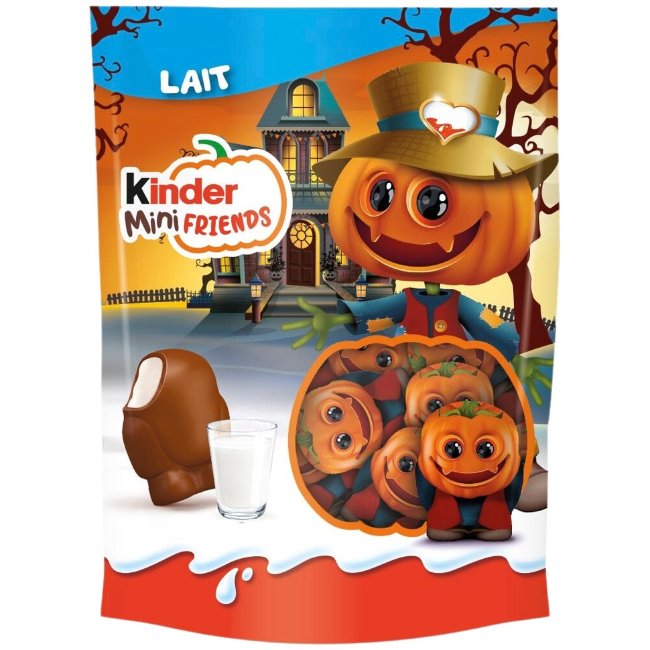 Шоколадные фигурки Kinder, покрытые молочным шоколадом, с молочной начинкой 122 гр