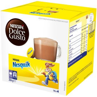 Какао капсульный Nescafe Nesquik 16 шт