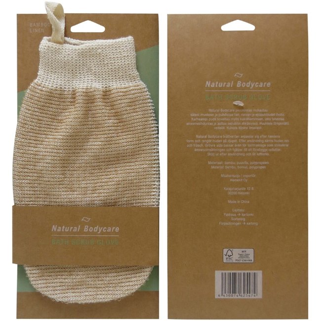 Варежка для мытья тела Natural Bodycare