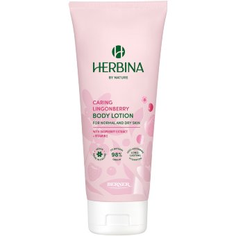 Увлажняющий крем для тела Herbina Caring Lingonberry 200 мл