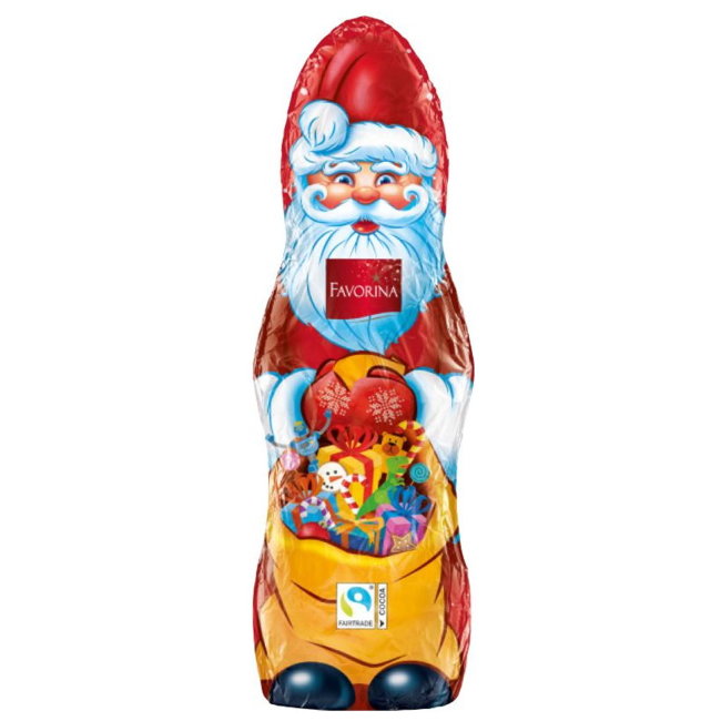 Шоколадный Дед Мороз Favorina 60 гр