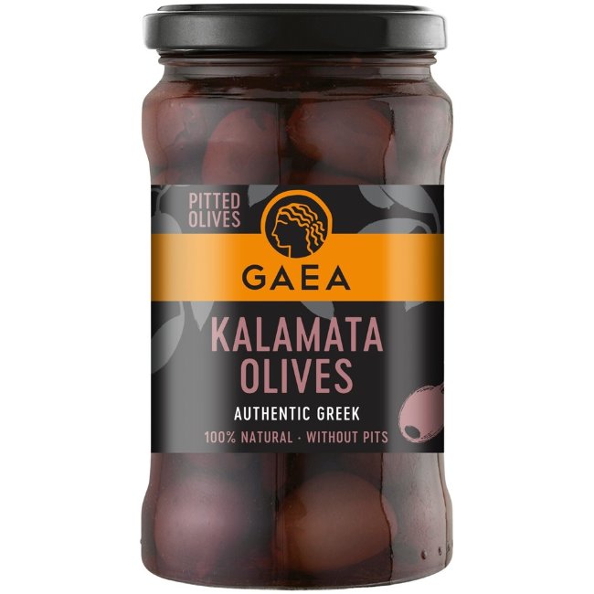 Оливки без косточек Gaea в винном уксусе 290/160 гр