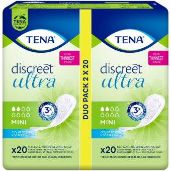 Средство защиты от недержания TENA lady Discreet Mini (уп 40 шт)