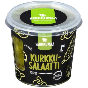 Салат из огурцов Herkkumaa 330 гр