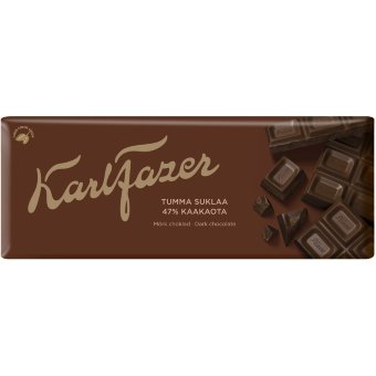 Темный шоколад Karl Fazer плитка 180 гр Темный шоколад Karl Fazer плитка 180 гр
