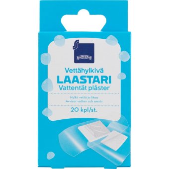 Прозрачный водонепроницаемый пластырь Rainbow 2, 20 шт