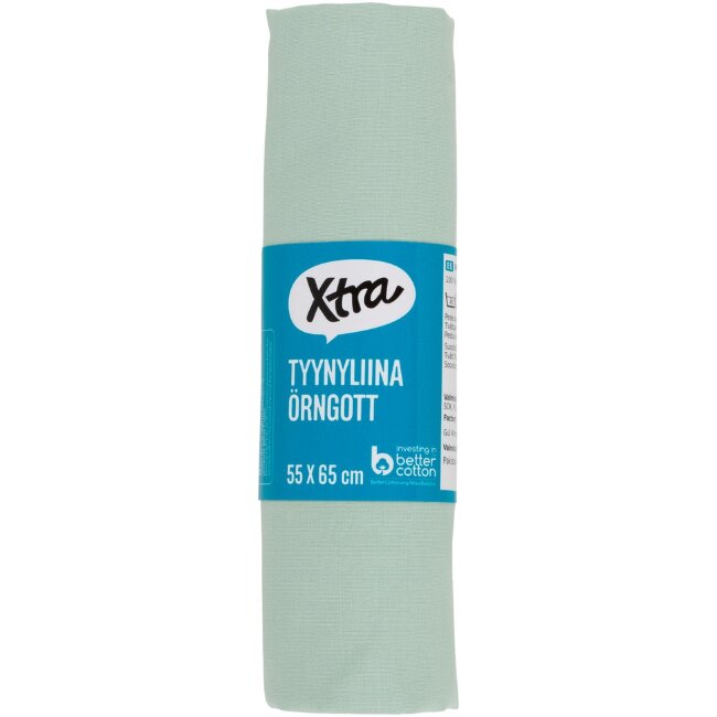 Наволочка Xtra Uni 55x65 см, светло-зеленая