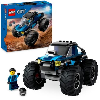 Игрушечный внедорожник LEGO City Sininen monsteriauto 60402