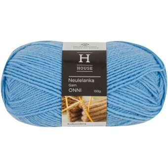 Пряжа для вязания House Onni 100 гр Chambray blue 15-4030TPX Пряжа для вязания House Onni 100 гр Chambray blue 15-4030TPX