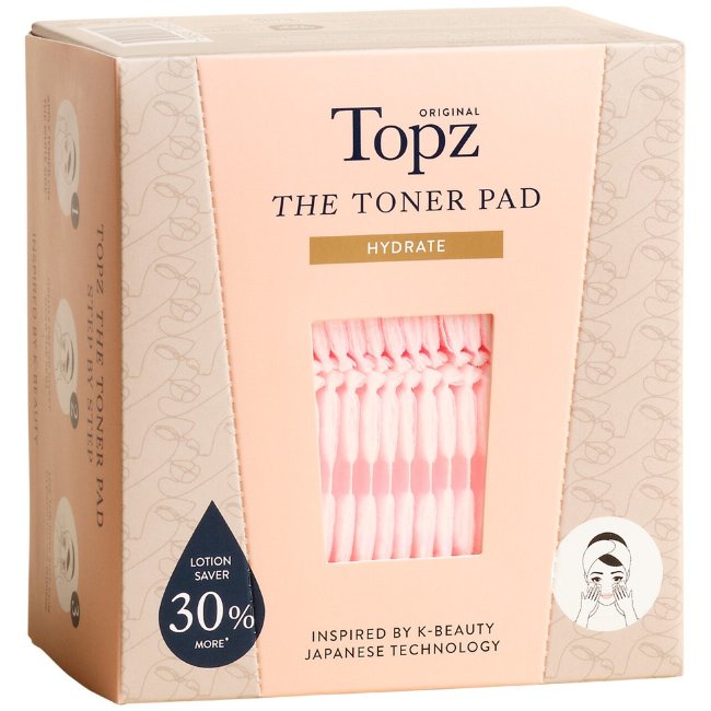 Ватные диски Topz Premium The Toner Pad 50 шт