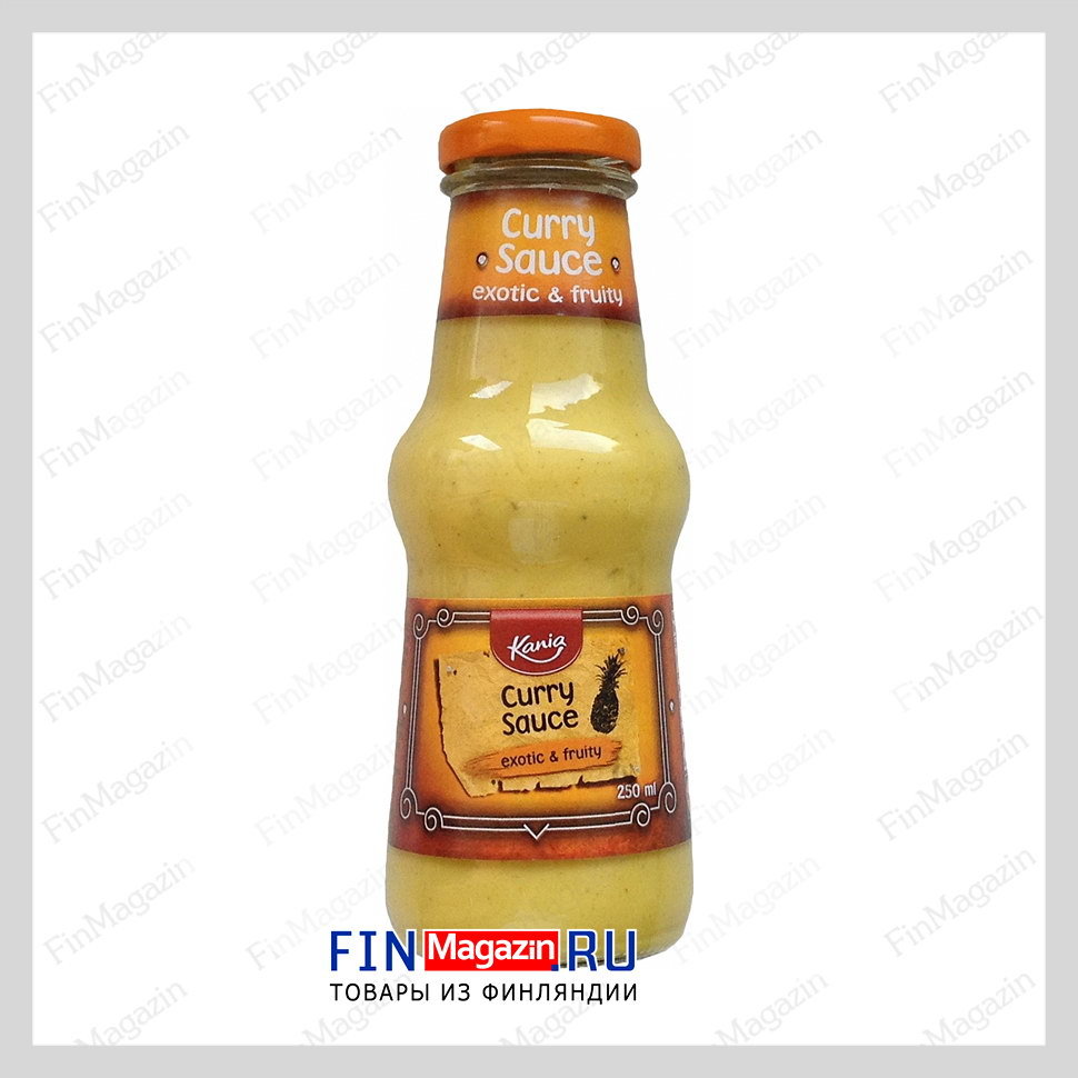 Соус Kania Curry ( фруктовый карри ) 250мл купить Товары из Финляндии