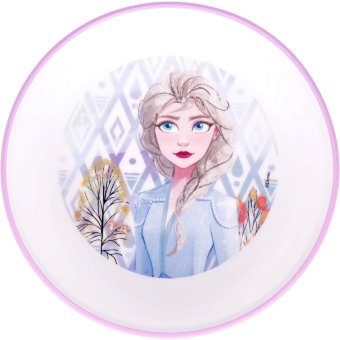 Нескользящая глубокая супница премиум-класса Frozen 2 (12,6 х 5 см)