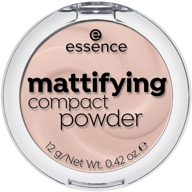 Матирующая компактная пудра essence 10 light beige 12 гр