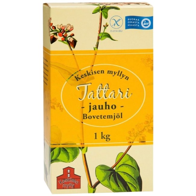 Мука гречневая Keskisen mylly 1 кг