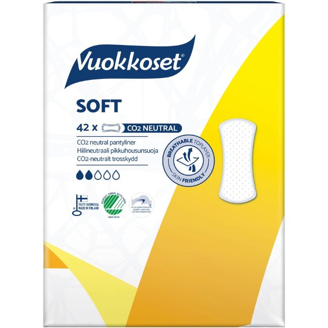 Ежедневные  прокладки Vuorroset Soft 42 шт