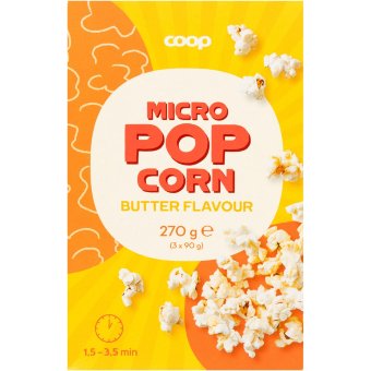 Микропопкорн Coop Voinmaku с маслом 270 гр