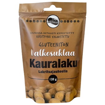 Безглютеновые овсяно-лакричные конфеты с белым шоколадом Lakumesta 120 гр