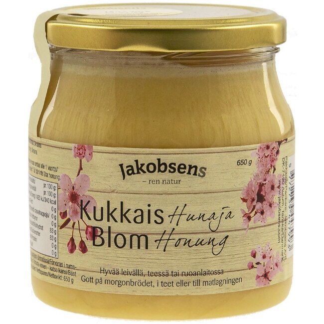 Цветочный мед Jakobsens 650 гр