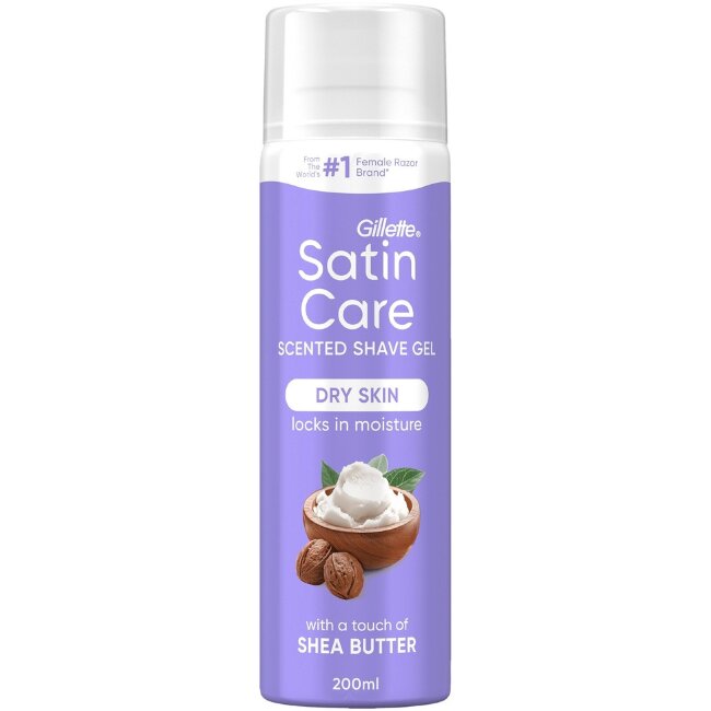 Гель для бритья Satin Care Shea Butter Silk 200 мл Гель для бритья Satin Care Shea Butter Silk 200 мл