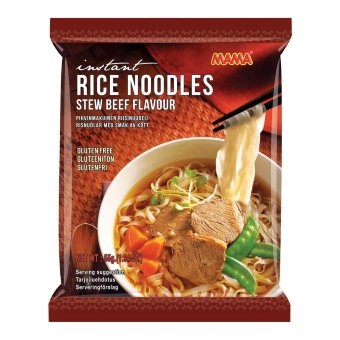 Рисовая лапша Mama со вкусрм бифштекса 55 гр Рисовая лапша Mama со вкусрм бифштекса 55 гр